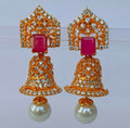 Ad Ruby Bell Type Jhumkas - Distacart
