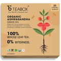Teabox Organic Ashwagandha Green Tea Bags