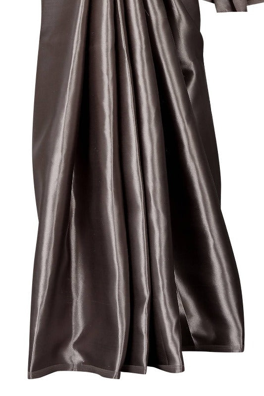  Satin Designer Saree (PAVITRA GREY)