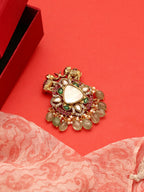 Ruby Raang Mint Emerald Brooch