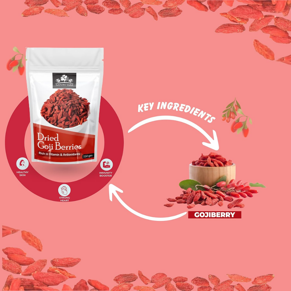Nature Yard Organic Goji Berry Dry Fruit - Distacart