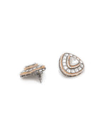 Kundan Earrings (silver) - Ruby Raang - Distacart