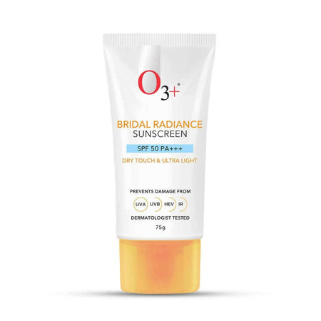 Professional O3+ Bridal Radiance Sunscreen SPF 50 PA +++