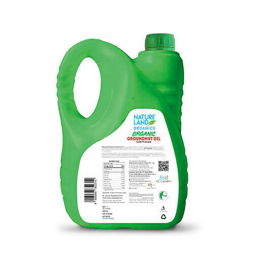 Nature Land Organics Groundnut Oil