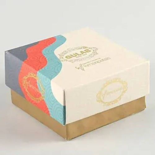 Pearl Sleek Rakhi With Dry Fruits & Besan Laddoos
