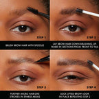 NYX Professional Makeup The Brow Glue Instant Long-Hold Eyebrow Styler - Brown