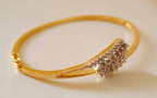 White Stone AD Bracelet Size 2.4