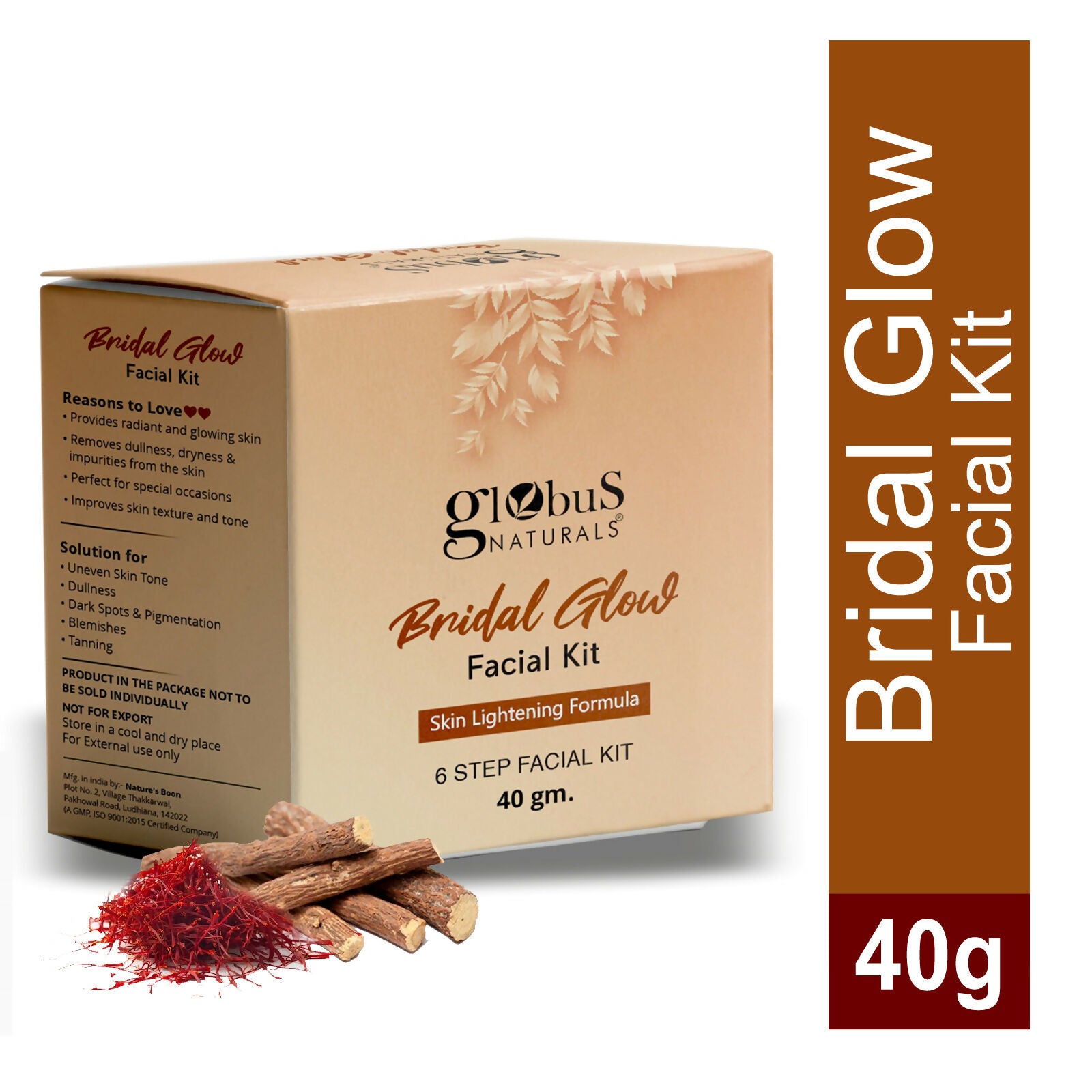 Globus Naturals Illuminating Bridal Glow 6 Step Facial Kit - Distacart