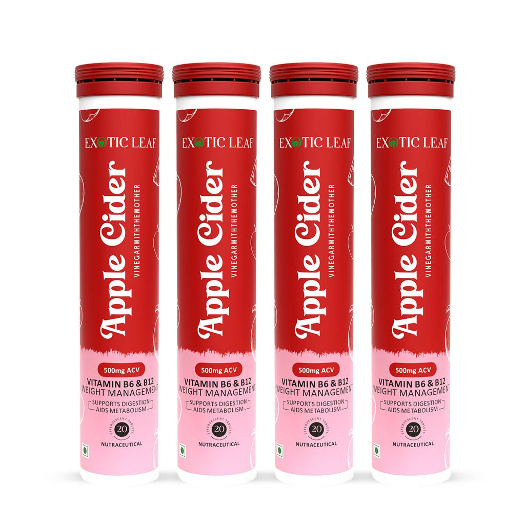 Exotic Leaf Apple Cider Vinegar Tablets - Distacart