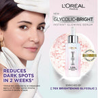 L'Oreal Paris Glycolic Acid Glowing And Protecting CSMS (Cleanser, Serum, Moisturizer, Sunscreen) Regime Kit