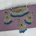 Joban Fashion Peacock Alloy Choker Set
