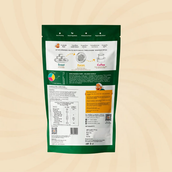Sweet Karam Coffee Kerala's Long Banana Chips (Malabar Masala) - Distacart