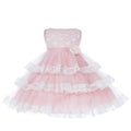 Asmaani Baby Girl's Multi-Coloured Satin A-Line Maxi Full Length Dress (AS-DRESS-22112)