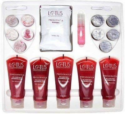Lotus Professional Preservita Advanced Skin Whitening Facial Kit - Bearberry Marmalade - Distacart