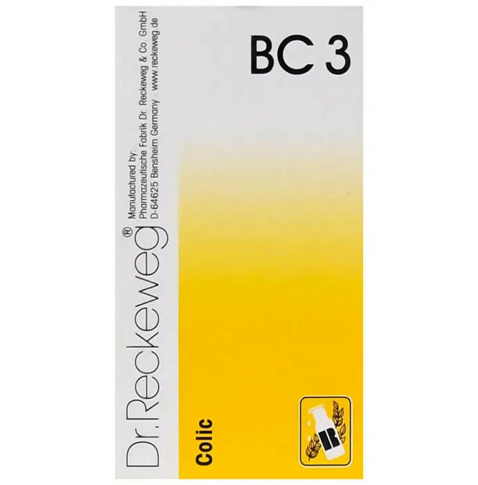 Dr. Reckeweg Bio-Combination 3 (BC 3) Tablets - Distacart