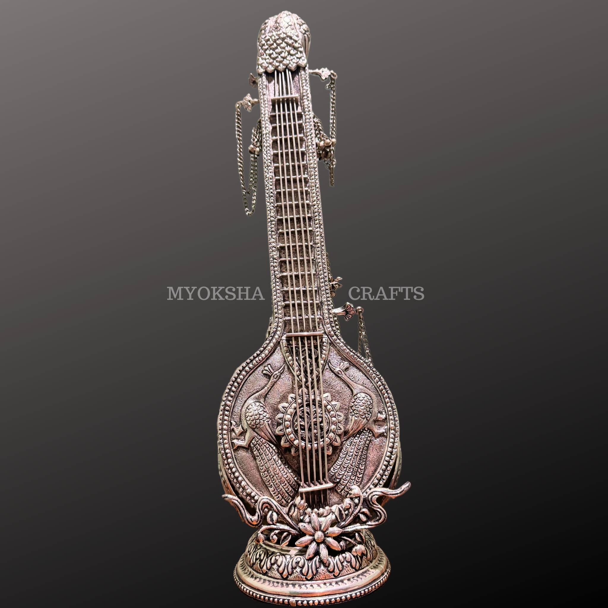 Sitar with Stand