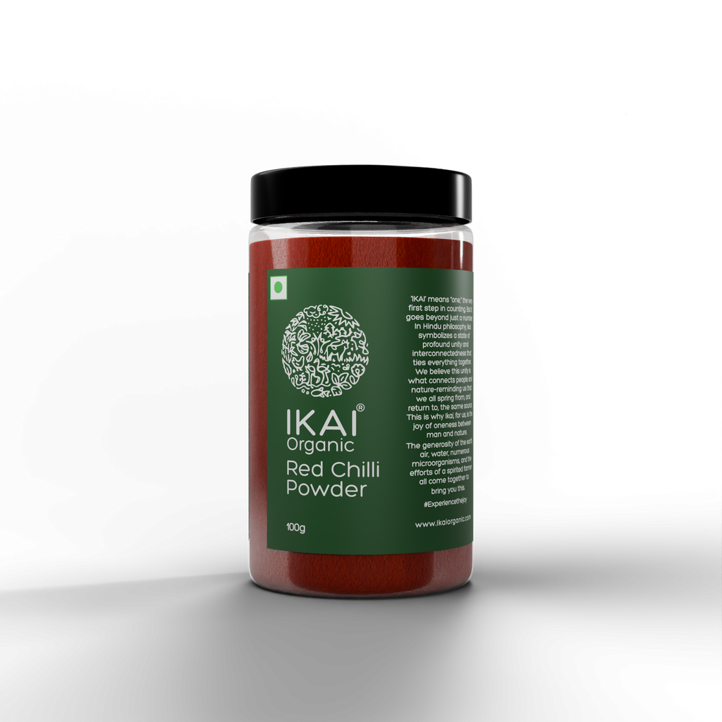 2 - Organic Red Chilli Powder - 100g