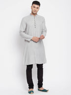 Even Apparels Beige Rayon Men's Kurta With Band Collar - Distacart