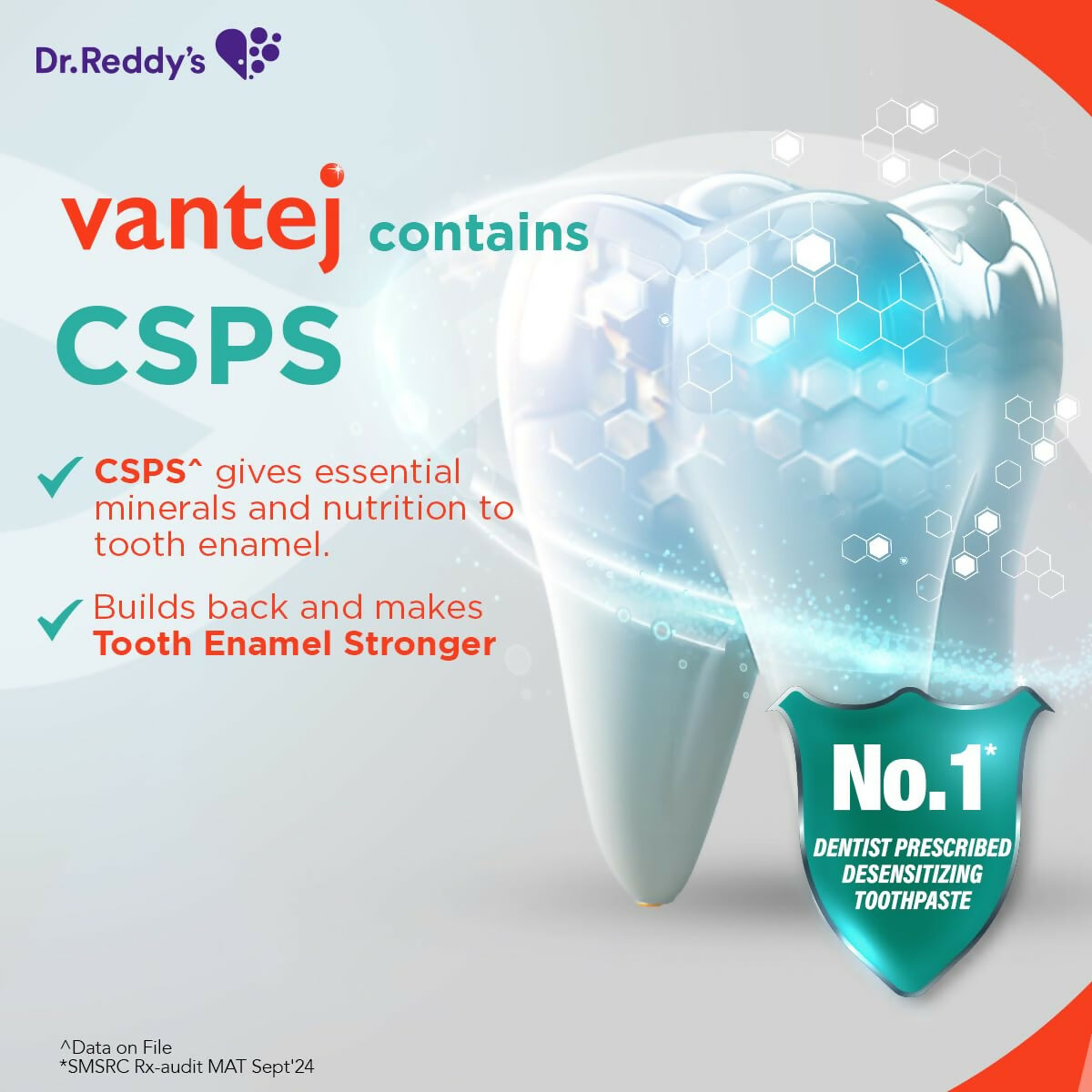 Vantej Sensitivity Protection Toothpaste, Gives Long Lasting Sensitivity Protection & Tooth Sensitivity Healing