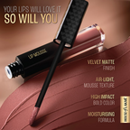 Lakme Xtraordin-Airy Velvet Matte Lip Mousse - Lets Talk Nude