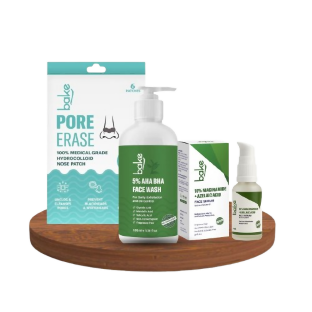 Bake 2% Salicylic Acid Pore Erase Nose Strips - Pore Erase Combo