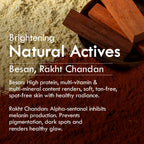 Nat Habit Brightening Ubtan Tikta Face Wash - Distacart