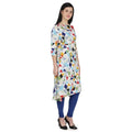 Kanoor Women's Multicolour A line kurti