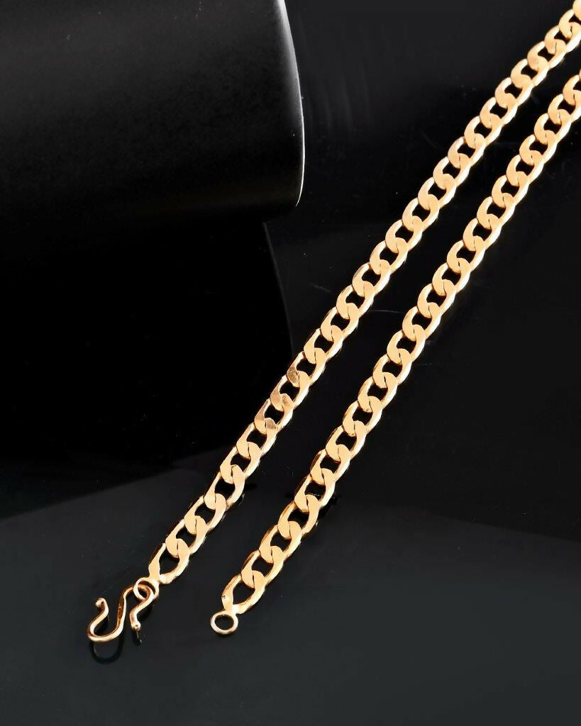 VOJ Gold-Polished Chain For Men