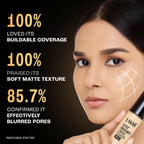 Lakme Forever Matte Longwear Foundation - Warm Creme