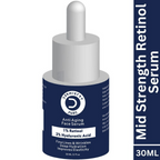Dermistry 1% Retinol Hyaluronic Anti Aging Night Moisturizer Face Serum For Ageing Lines & Wrinkles