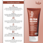 Bake De-Tan Coffee Face Wash with Kojic Acid