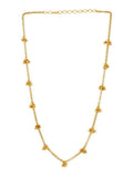 Brass Antique Polish Necklace - Ruby Raang