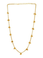 Brass Antique Polish Necklace - Ruby Raang