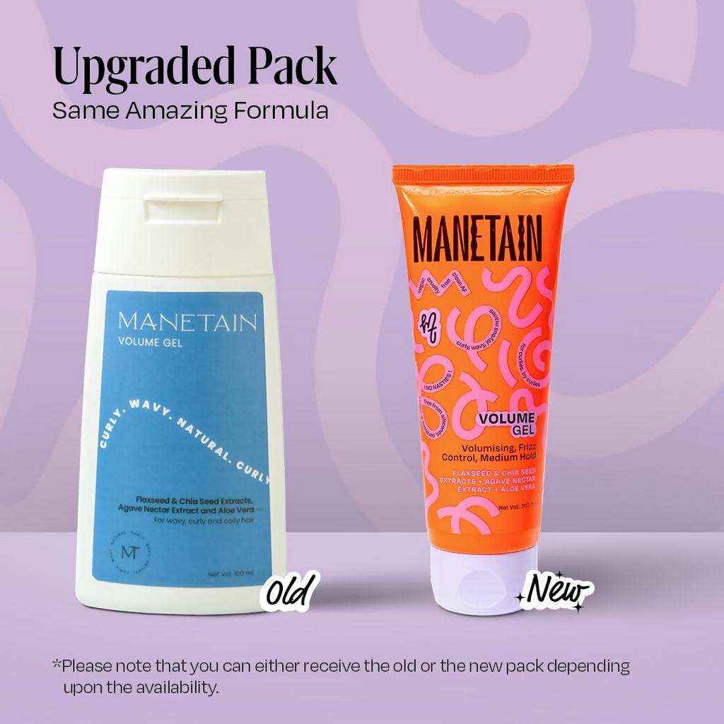 Manetain Volume Gel - Volume Boost with Smooth & Shiny Looking Hair