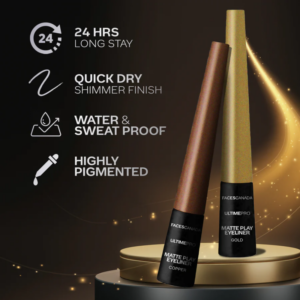 Faces Canada Ultime Pro Matte Play Eyeliner - Copper