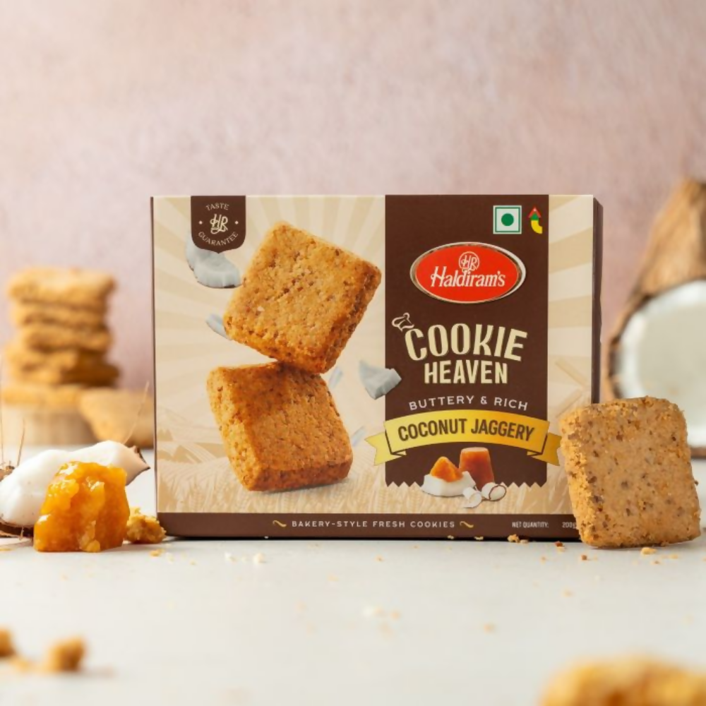 Haldiram's Coconut Jaggery Cookies - Distacart