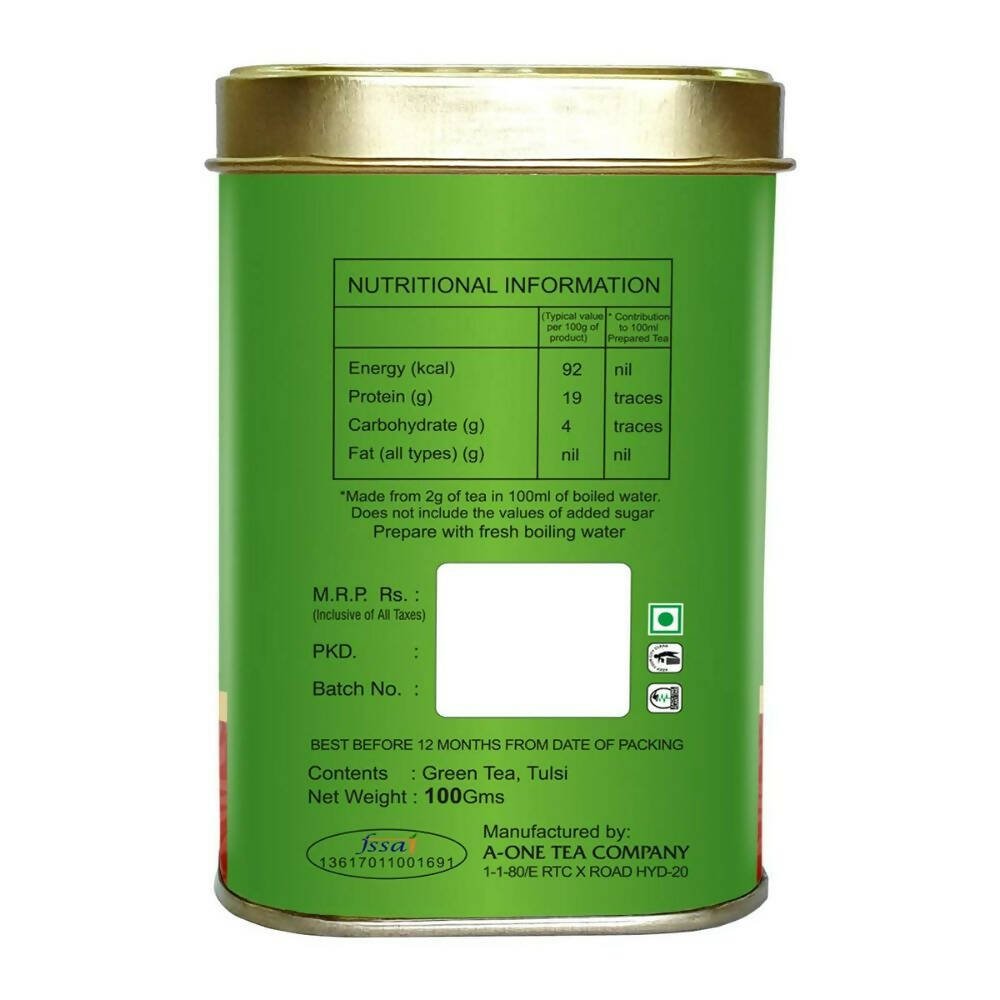 A-One Classic Premium Tulsi Green Tea - Distacart