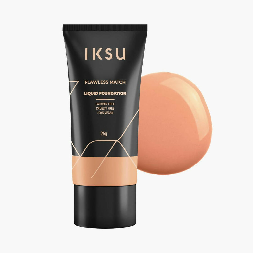 IKSU Flawless Match Liquid Foundation - Honey Light