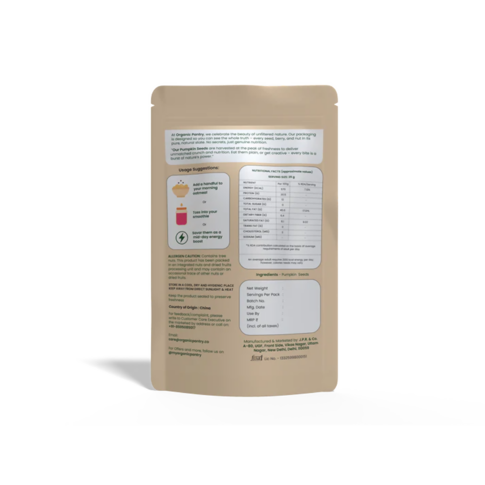 Organic Pantry Pumpkin Seeds