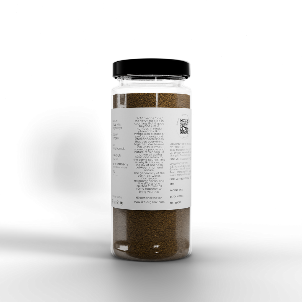 5 - Whole Natural Black Pepper - 100g (1)