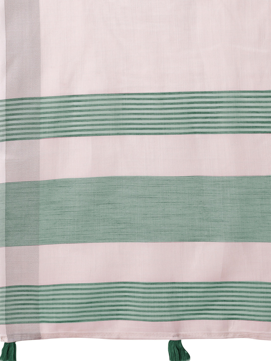 Shree Shyam Fashion The White Loom White Linen Cotton Saree