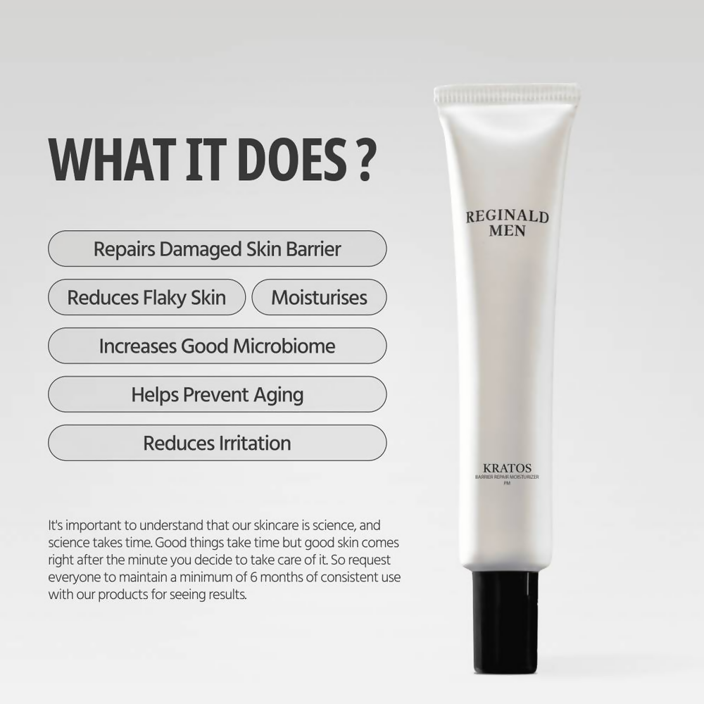 Reginald Men Gel Kratos Strengthening Moisturizer - Distacart
