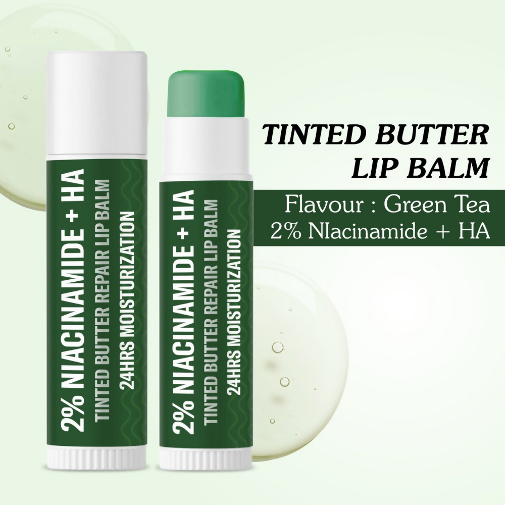 Bake 2% Niacinamide + Hyaluronic Acid Tinted Butter Brightening Lip Balm - Distacart
