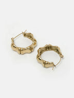 NVR Women Gold Circular Hoop Earrings - Distacart