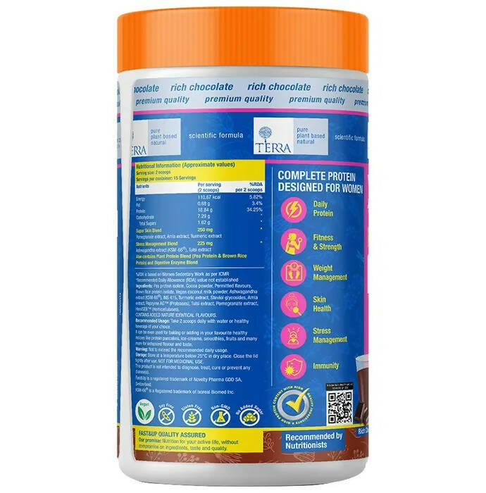 Fast&Up Plant Protein for Women with Superfoods & Superherbs