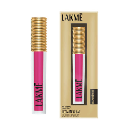 Lakme Ultimate Glam Matte Liquid Lipstick - Pink Prom