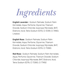 Yardley London English Lavender, English Rose, Royal Red Roses Luxury Soap for Women