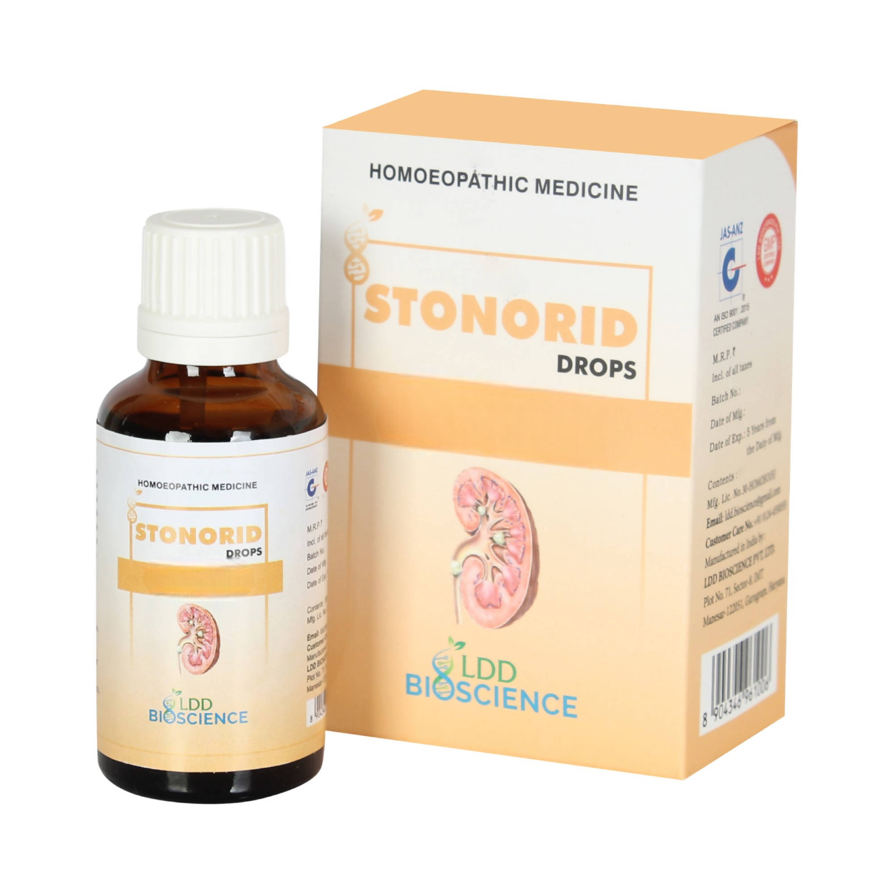 LDD Bioscience Homeopathy Stonorid Drops
