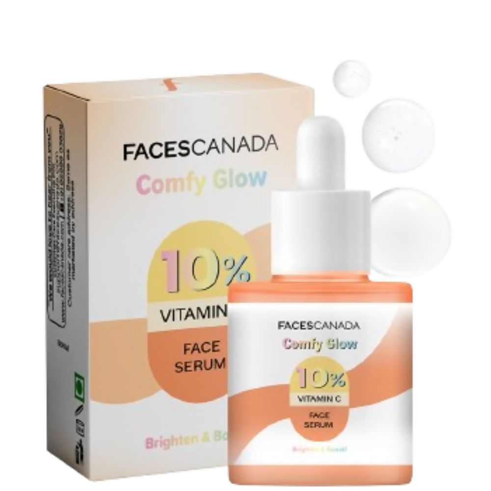Faces Canada Comfy Glow 10% Vitamin C Face Serum - Distacart