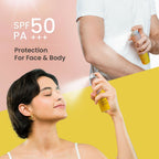 Swiss Beauty Protect Maxx Sunscreen Air Mist With SPF 50 PA+++